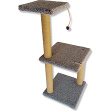 86 cm Gri Kedi Tırmalama Tahtası
