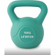 10 kg Çaydanlık Tipi Dambıl Kettlebell Ağırlık Turkuaz Tek Ebat
