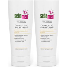 Sebamed Onarıcı Saç Bakım Kremi 200 ml (2 Li Set)