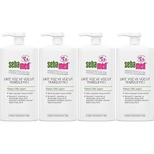 Sebamed Yüz ve Vücut Temizleyici Likit 750 ml (4 Lü Set)