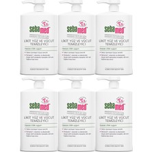 Sebamed Yüz ve Vücut Temizleyici Likit 750 ml (6 Lı Set)