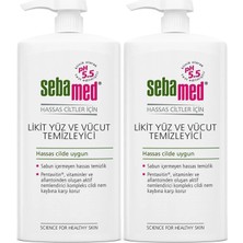 Sebamed Yüz ve Vücut Temizleyici Likit 750 ml (2 Li Set)
