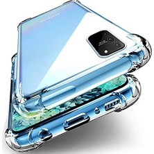 Samsung Galaxy A91 (S10 Lite) ile Uyumlu Kılıf Anti Shock Şeffaf Premier Silikon Orijinal Esnek Ince Darbe Karşıtı Koruyucu Yeni Nesil Tasarım (Galaxy A91 (S10 Lite), Anti Shock Şeffaf)