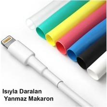 Makaron Kablo Seti Isıyla Daralan Düzenleyici Tamir Seti 560 Parça Kablo Toplayıcı Kaplama Kiti