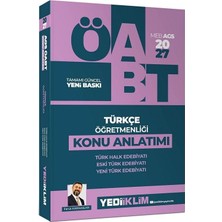 Anla Kazan Yayınları Yediiklim 2027 Öabt Meb-Ags Türkçe Öğretmenliği Türk Halk, Yeni Türk, Eski Türk Edebiyatı Konu Anlatımı - Faruk Karaaslan