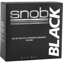 Mey İthalat Black Erkek Eau De Toilette ve Deodorant Seti