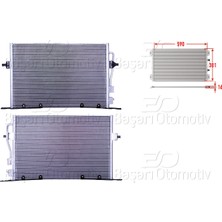 Ford Mondeo 1997-2000 Uyumlu Klima Radyatörü