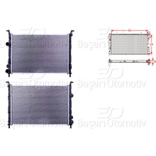 Fiat Palio Siena 1996-2004 Su Radyatörü Brazing 520X379X26