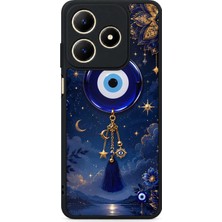 BG AKSESUAR Realme C61 Uyumlu Nazarboncuğu Desenli Kamera Korumalı Darbelere Dayanıklı Kılıf