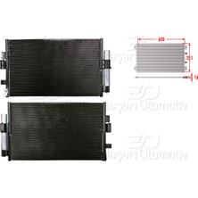 Ford Focus 2012-2017 Klima Radyatörü 600X351X16 (1.0 Motor)