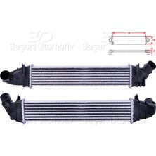 Dacia Logan 2006-2008 Turbo Radyatörü (Intercooler) 530X100X40