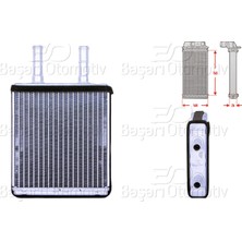 Hyundai Getz 2002-2009 Uyumlu Kalorifer Radyatörü