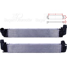 Dacia Duster 2010-2018 Turbo Radyatörü (Intercooler) 655X104X76