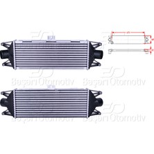 Iveco Daily 1999 Sonrası Turbo Radyatörü (Intercooler) 475X187X62