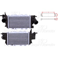 Opel Vectra B 1997-2002 Turbo Radyatörü (Intercooler) 150X250X70