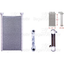 Bmw 1 Serisi 2014 Sonrası Kalorifer Radyatörü Brazing 133X246 mm