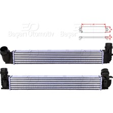 Renault Scenic Grand Scenic Megane 2008 Sonrası Turbo Radyatörü (Intercooler) 655X90X80