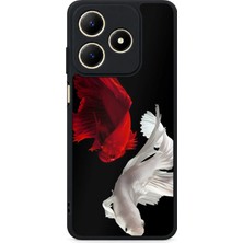 BG AKSESUAR Realme C61 Uyumlu Akvaryum Desenli Kamera Korumalı Darbelere Dayanıklı Kılıf