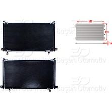 Ford Maverick 1996-1998 ve Nissan Terrano 2 1996-2007 Uyumlu Klima Radyatörü