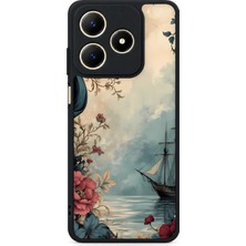 BG AKSESUAR Realme C63 Uyumlu Gemi Desenli Kamera Korumalı Darbelere Dayanıklı Kılıf