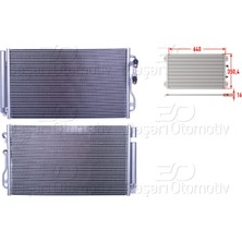 Bmw 1 Serisi F20 F21 2010-2019 Klima Radyatörü 640X350 (4X16)