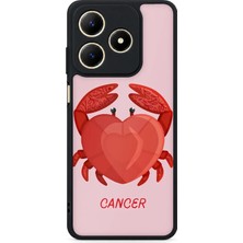 BG AKSESUAR Realme C61 Uyumlu Yengeçburcu Desenli Kamera Korumalı Darbelere Dayanıklı Kılıf