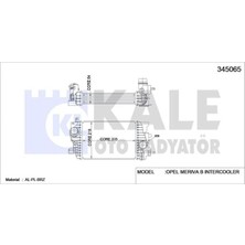 Opel Meriva B S10 1.6ctdı 1.7cdtı Turbo Radyatörü (Intercooler)
