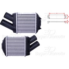 Renault Megane 1 Scenic 1 1.9 Dcı Dacia Sandero 1.5 Dcı 1997 ve Sonrası Turbo Radyatörü (Intercooler)