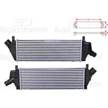 Nissan Micra 3 2003 ve Sonrası Uyumlu Turbo Radyatörü (Intercooler)