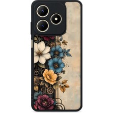 BG AKSESUAR Realme C63 Uyumlu Steampunk Desenli Kamera Korumalı Darbelere Dayanıklı Kılıf