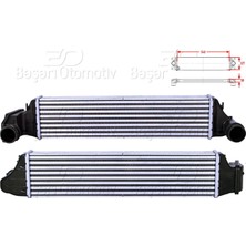 Bmw E46 Turbo Radyatörü Intercooler 540X127X50 3.20D 3.30D 98 Sonrası