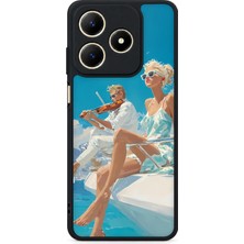 BG AKSESUAR Realme C63 Uyumlu Yat Desenli Kamera Korumalı Darbelere Dayanıklı Kılıf