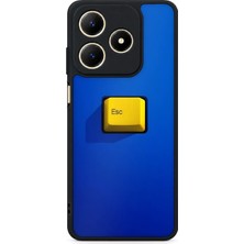 BG AKSESUAR Realme C61 Uyumlu Esc Desenli Kamera Korumalı Darbelere Dayanıklı Kılıf