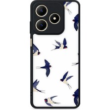 BG AKSESUAR Realme C61 Uyumlu Uçuş Desenli Kamera Korumalı Darbelere Dayanıklı Kılıf