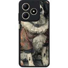 BG AKSESUAR Realme C63 Uyumlu Köpek Desenli Kamera Korumalı Darbelere Dayanıklı Kılıf