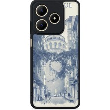 BG AKSESUAR Realme C63 Uyumlu Kule Desenli Kamera Korumalı Darbelere Dayanıklı Kılıf