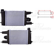 Nissan Juke F15 2014-2019 ve Pulsar Hb C13 2014 ve Sonrası Uyumlu Turbo Radyatörü (Intercooler)