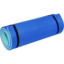 Pilates Minderi Yoga ve Egzersiz Mati Turkuaz Tasinabilir Askil 10MM Mat Turkuaz