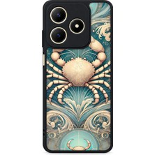 BG AKSESUAR Realme C63 Uyumlu Yengeçsembolü Desenli Kamera Korumalı Darbelere Dayanıklı Kılıf