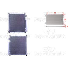 Honda Jazz 2002-2004 Uyumlu Klima Radyatörü