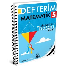 Arı Yayınevi Arı 5. Sınıf Matematik Defterim - 2025 Müfredat