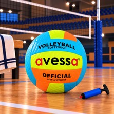Muon Sports Çocuklara Özel Makine Dikişli Pompa Hediyeli Voleybol Oyun Topu