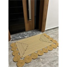 Venedik Serisi Jüt, Desenli Kapı Önü, Paspası, Banyo Paspası, Balkon Paspası/hediyelik, Ev Eşyası. Kırçıllıjüt 40 x 70