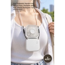Yenilig 5 Adet Boyuna Asılabilir Mini Fan – Şarj Edilebilir Hands-Free Boyun Fanı, Portable Neck Fan, Sessiz Kompakt Tasarım