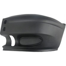 TŞT Ford Transit 2002-2006 V184- Ön Tampon Ucu Sol Siyah (Sis Deliksiz) (Eurobump) (Oem No: 4352684)