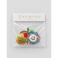 Homaku Laptop Telefon Defter Etiket Seti - 15 Parça Sticker -1B001