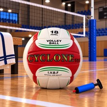 Muon Sports Çocuk ve Gençlere Özel Cyl Model Pompa Hediyeli El Dikişli Voleybol Topu