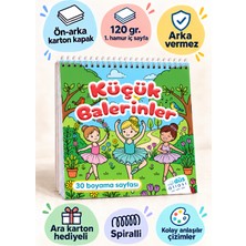 Düş Atlası Küçük Balerinler Boyama Kitabı | Çocuklar ve Yetişkinler Için