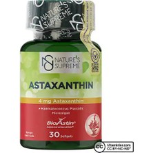 Nature's Supreme Astaxanthin 30 Kapsül