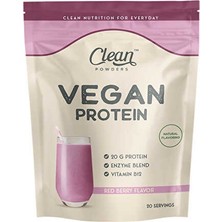 Clean Powders Vegan Protein 600 gr - Kırmızı Meyveler